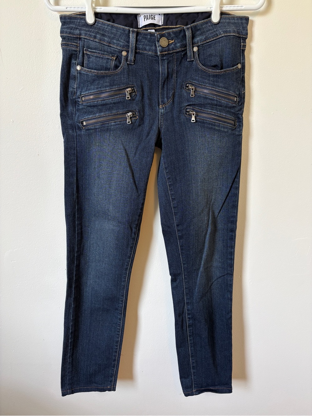 PAIGE Edgemont skinny jeans size 27 short
